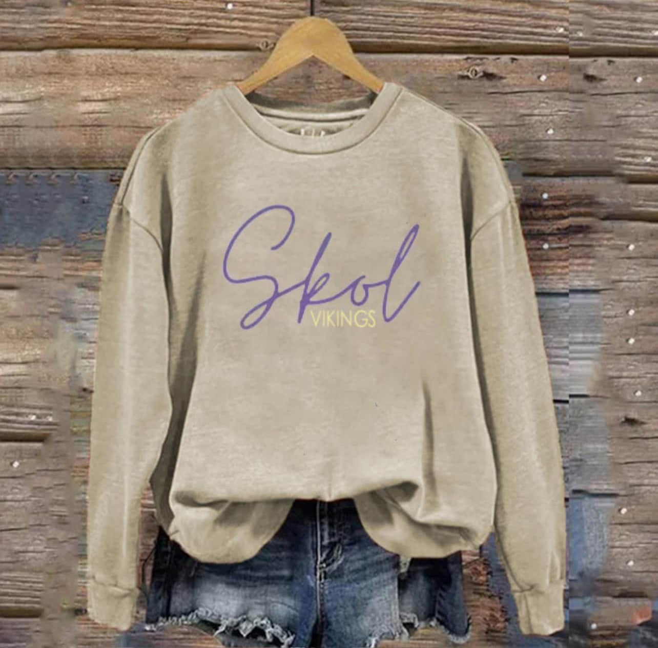 SKOL Vikings Crewneck