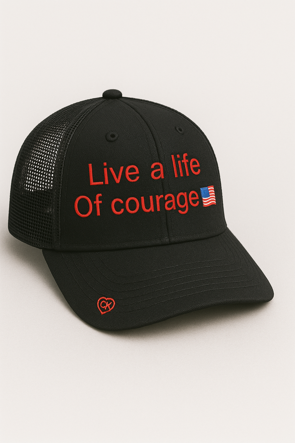 CK hat.