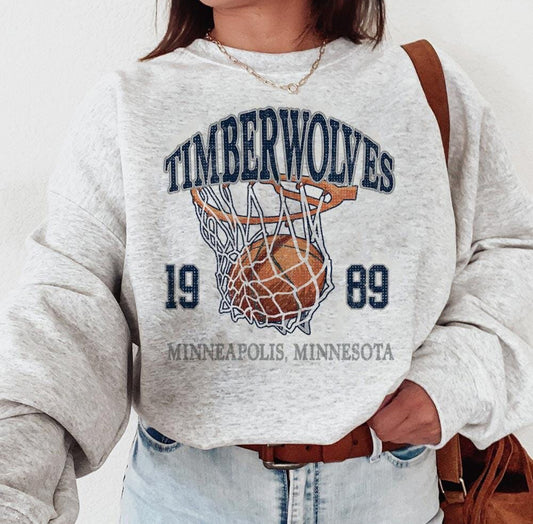 Timberwolves 1989 Crewneck