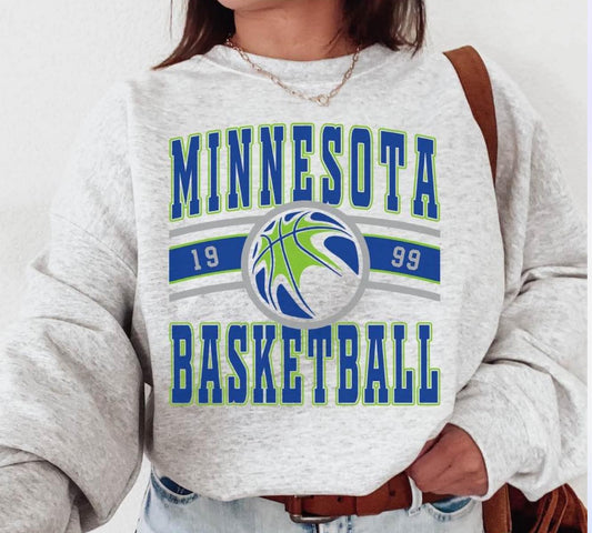 Minnesota Basketball Crewneck