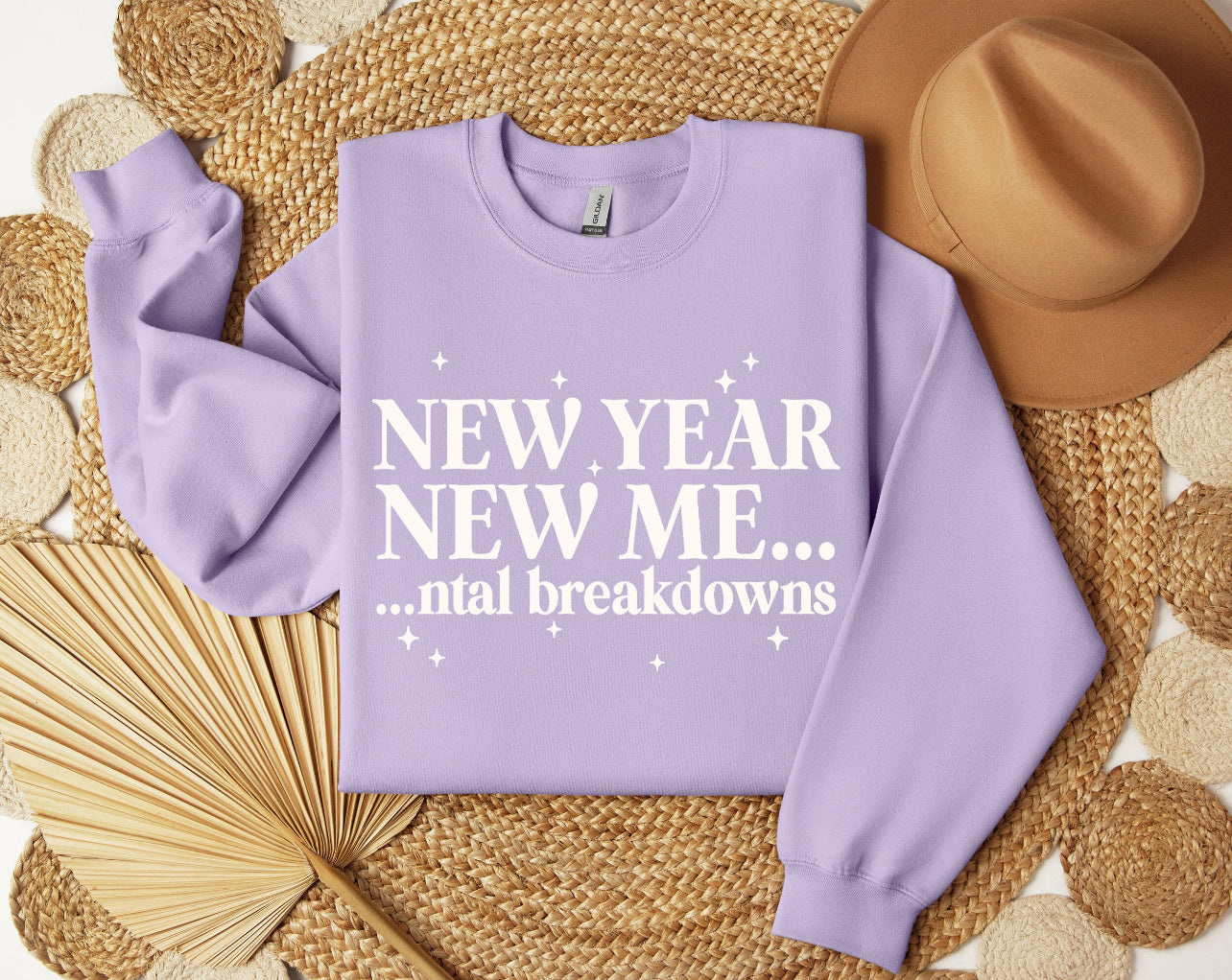 New year new me…..ntal breakdowns