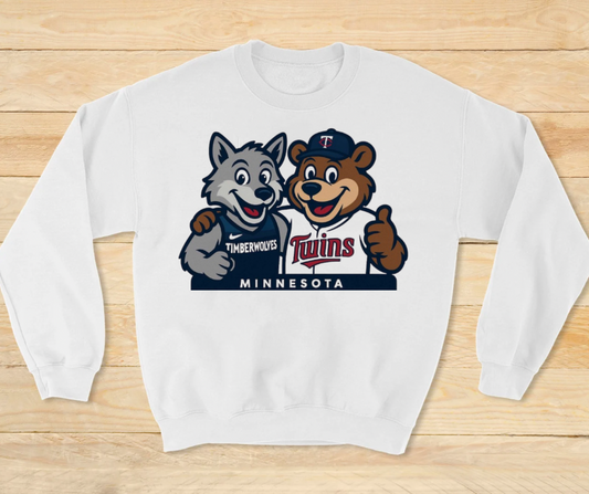Twins & Wolves Crewneck