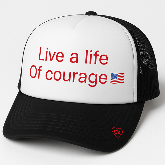 CK hat.